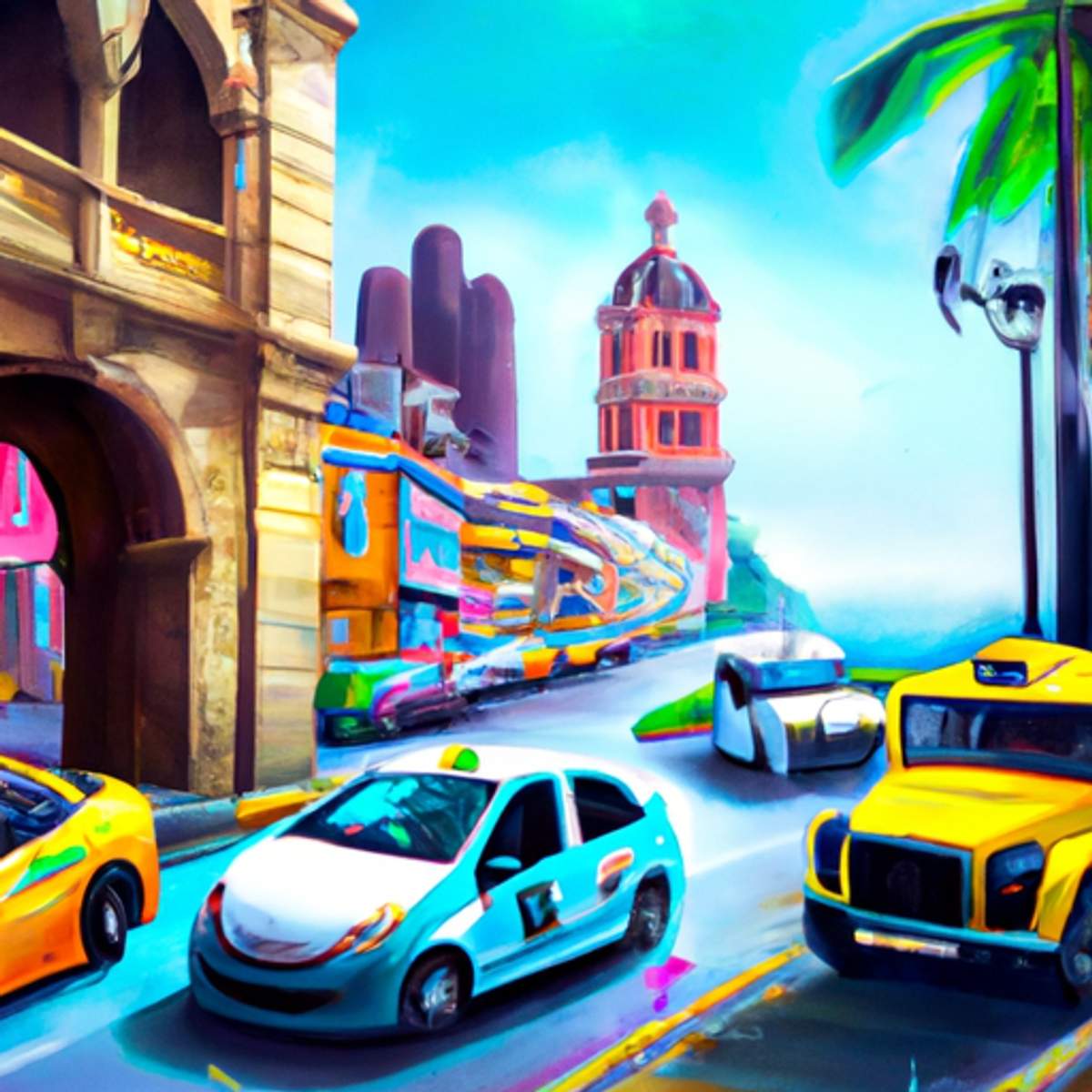 Taxi fare in Colombia