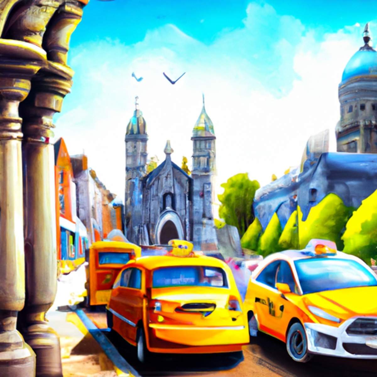 Taxi fare in Ireland