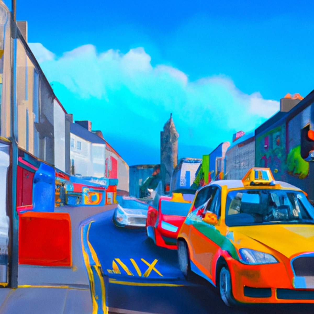 Taxi fare in Ireland