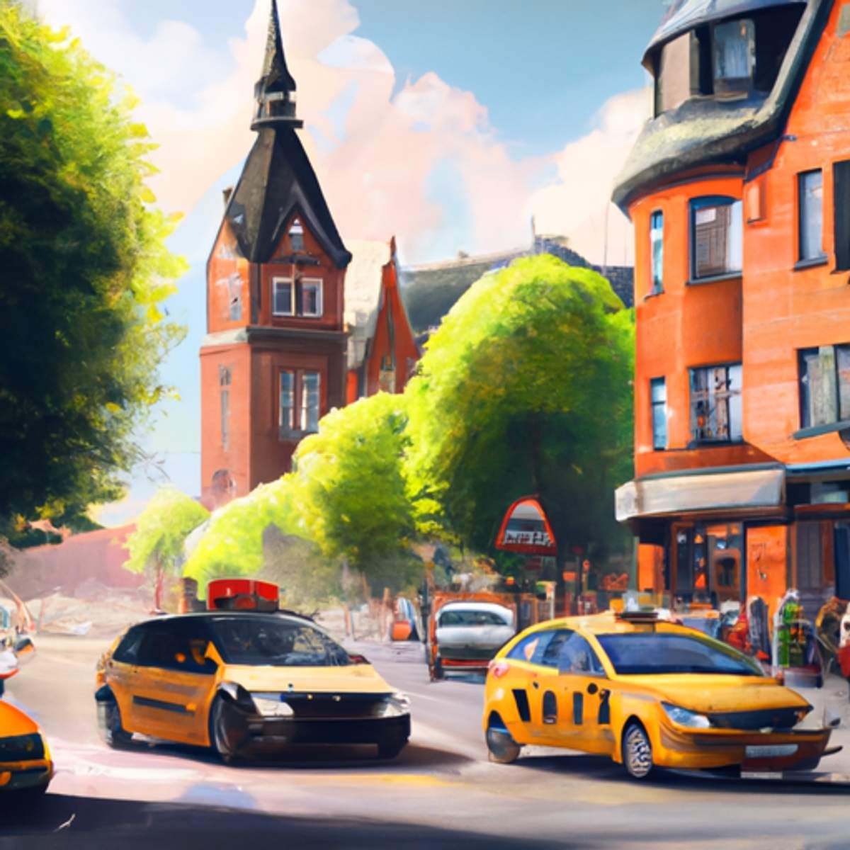 Taxi fare in Denmark