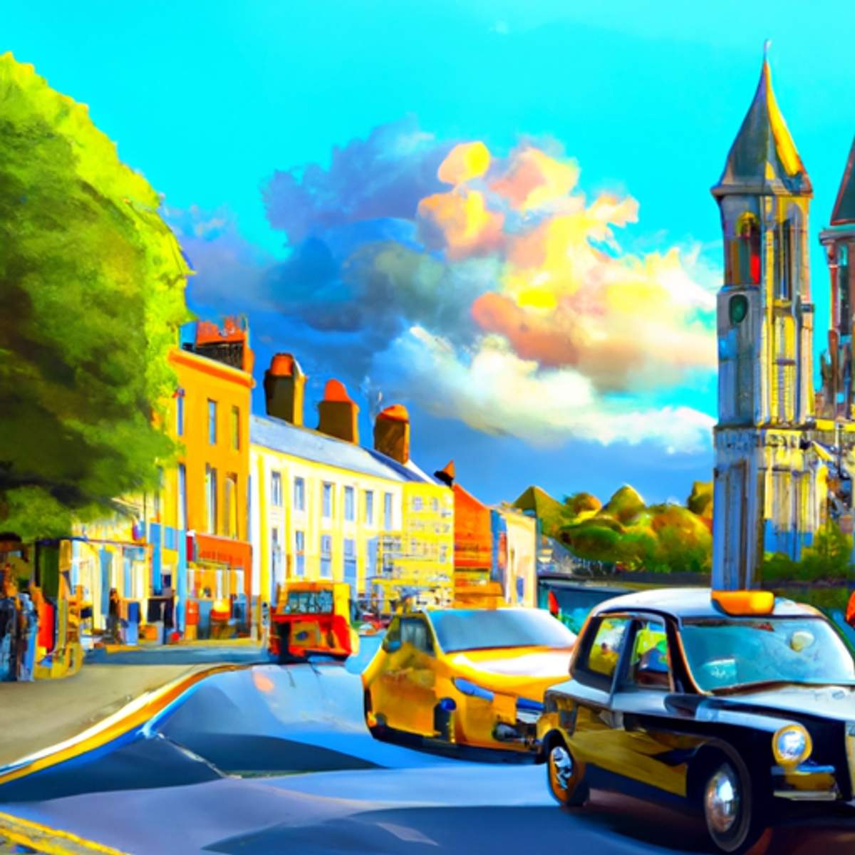 Taxi fare in Ireland