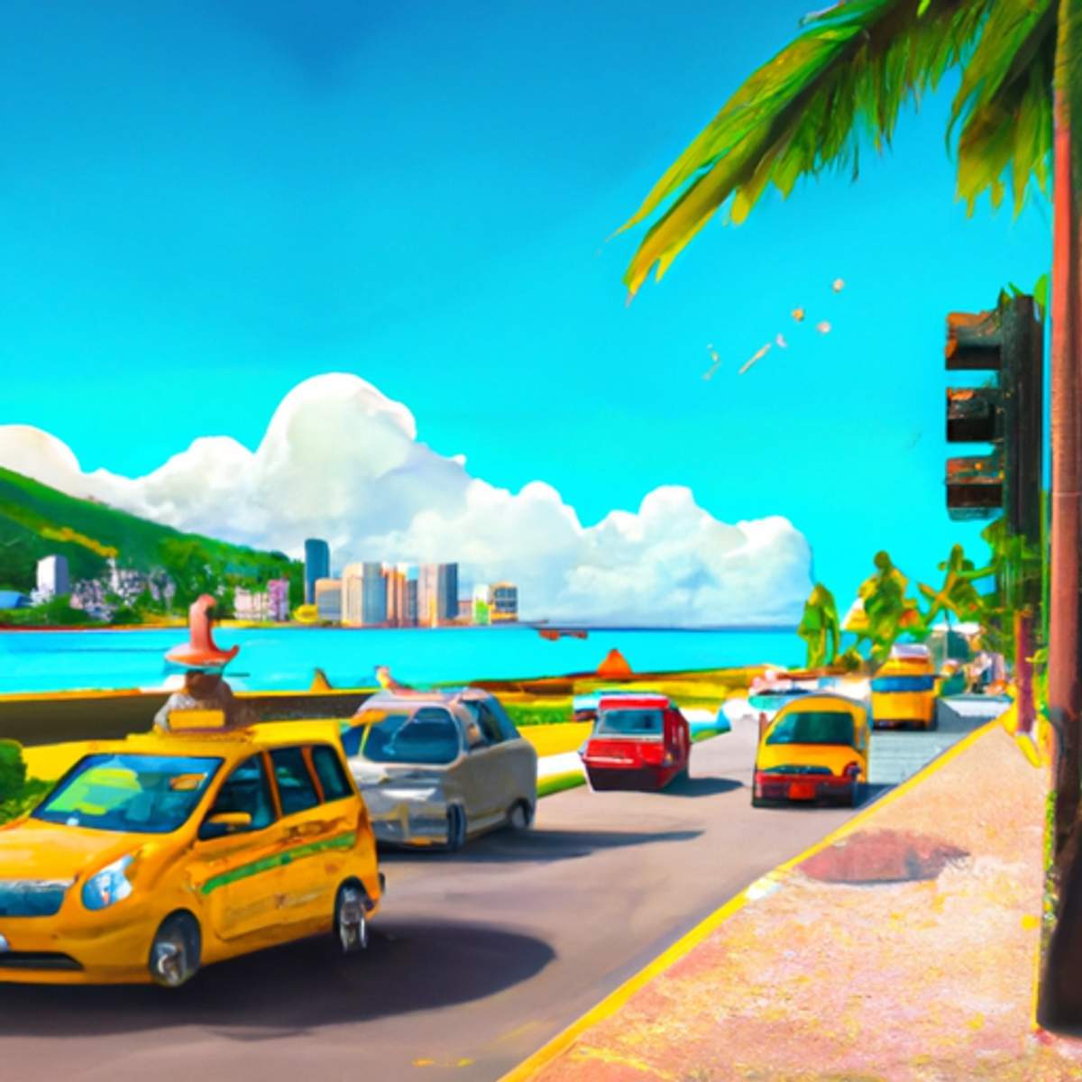 Taxi fare in Guadeloupe