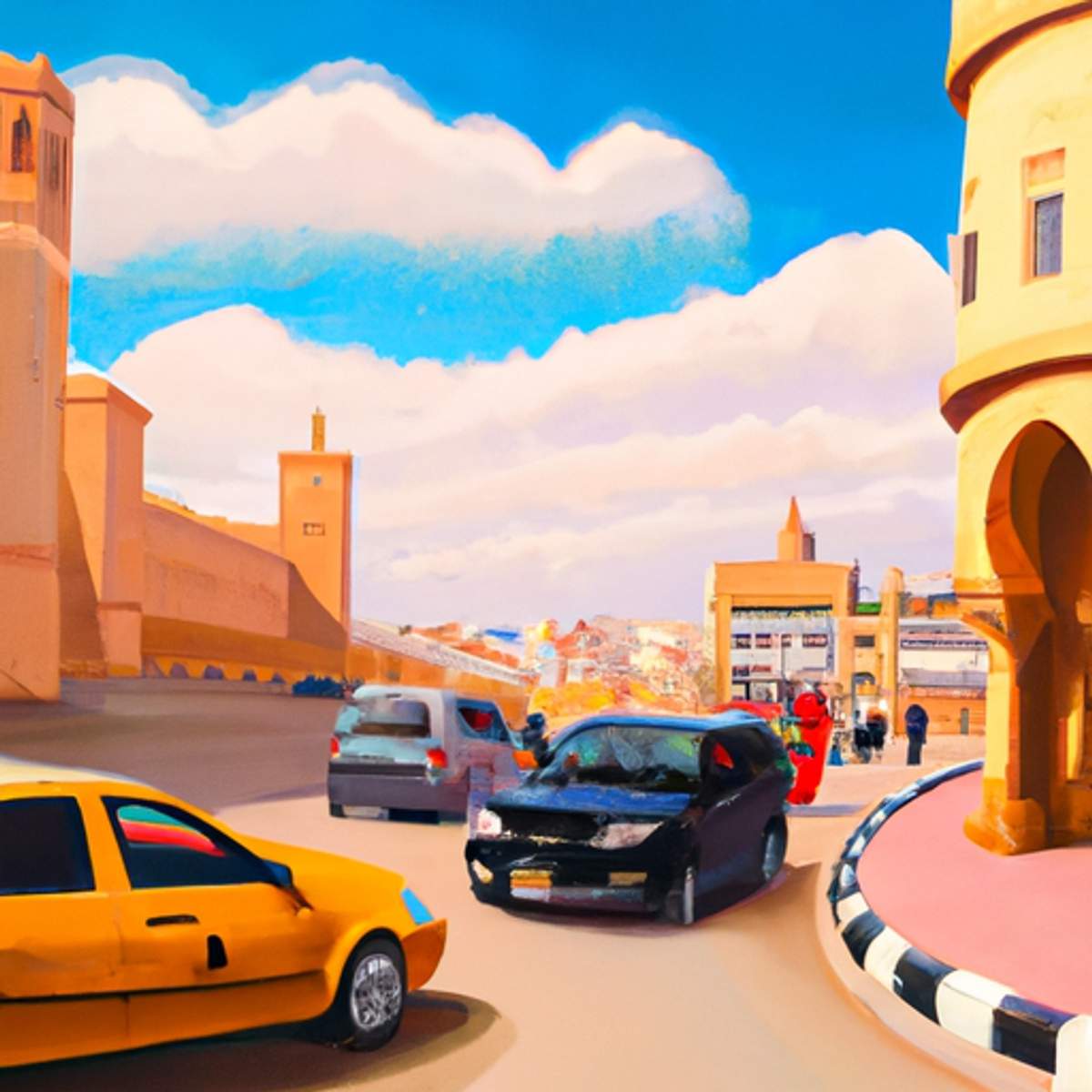 Taxi fare in Morocco
