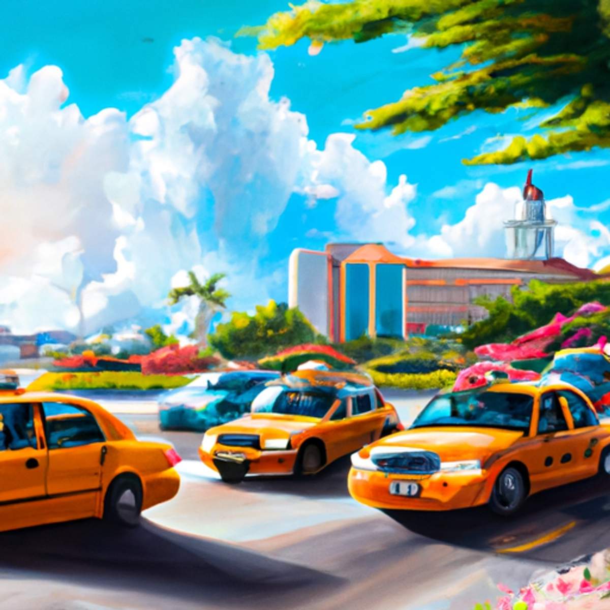 Taxi fare in Bahamas