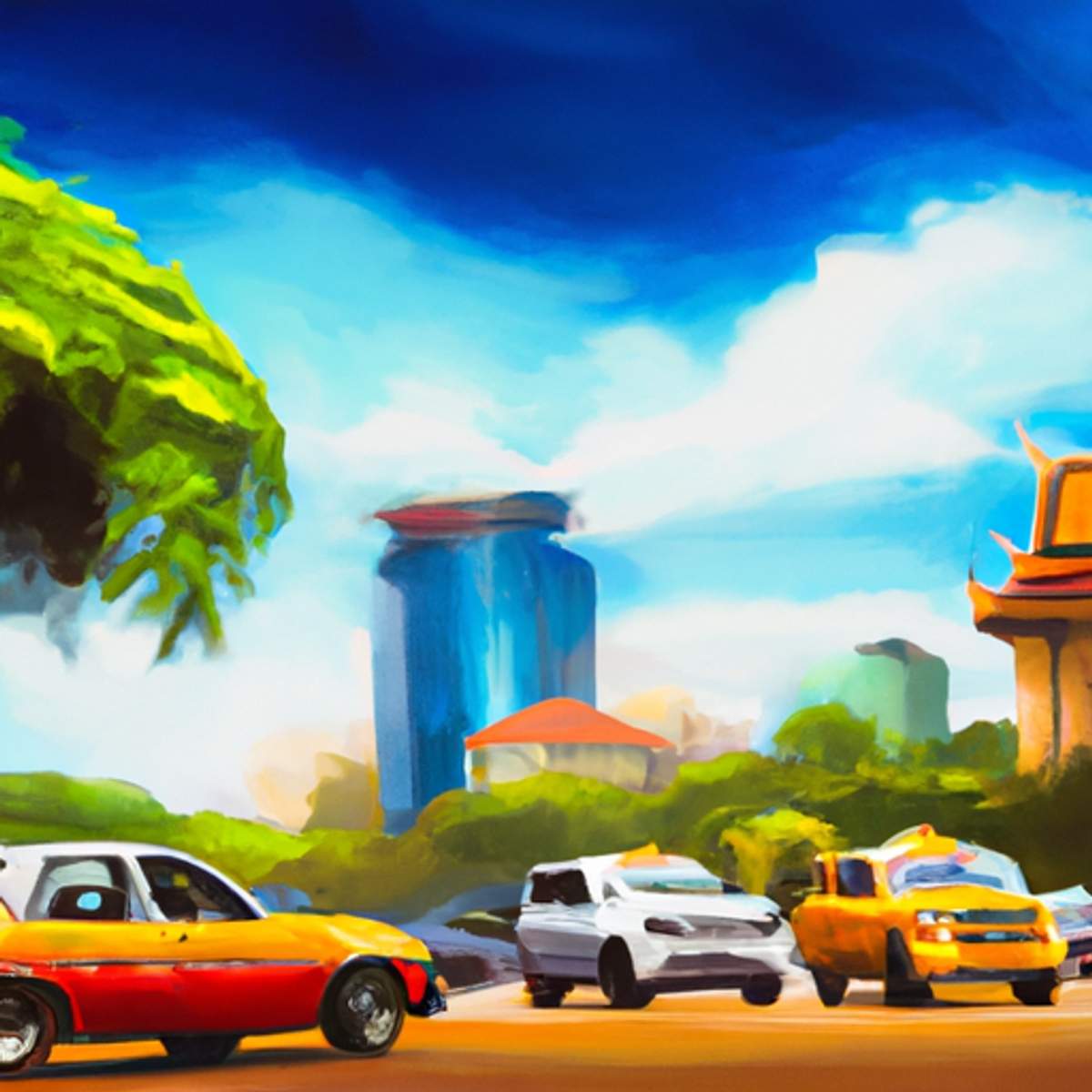 Taxi fare in Cambodia