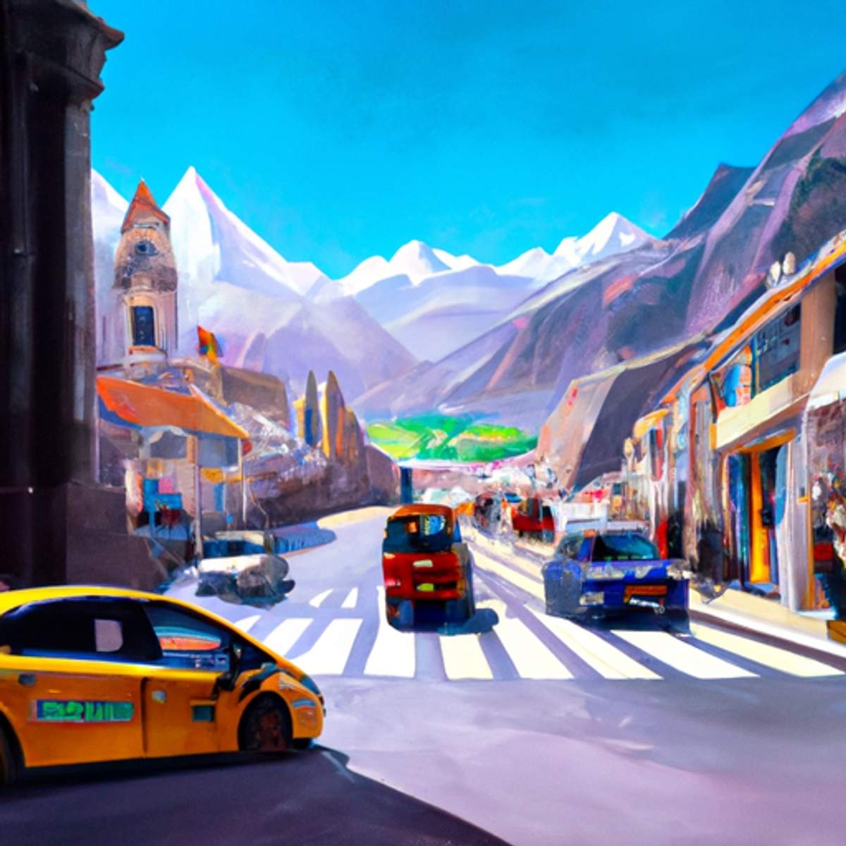 Taxi fare in Bolivia