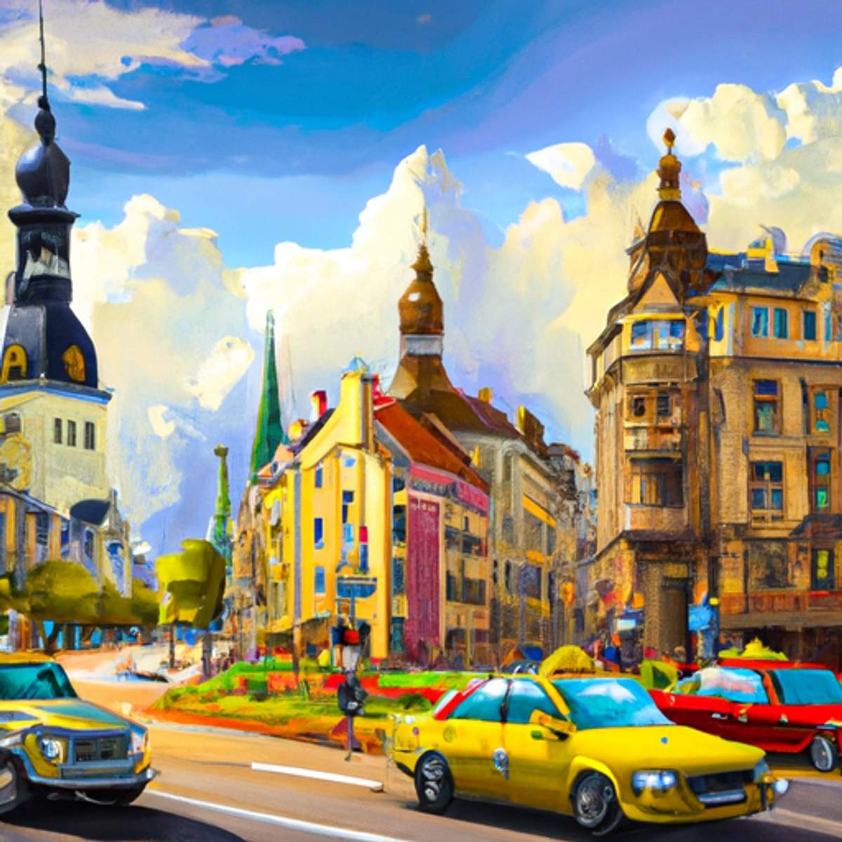 Taxi fare in Latvia