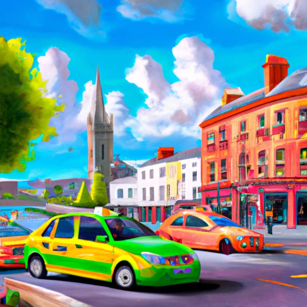 Taxi fare in Ireland