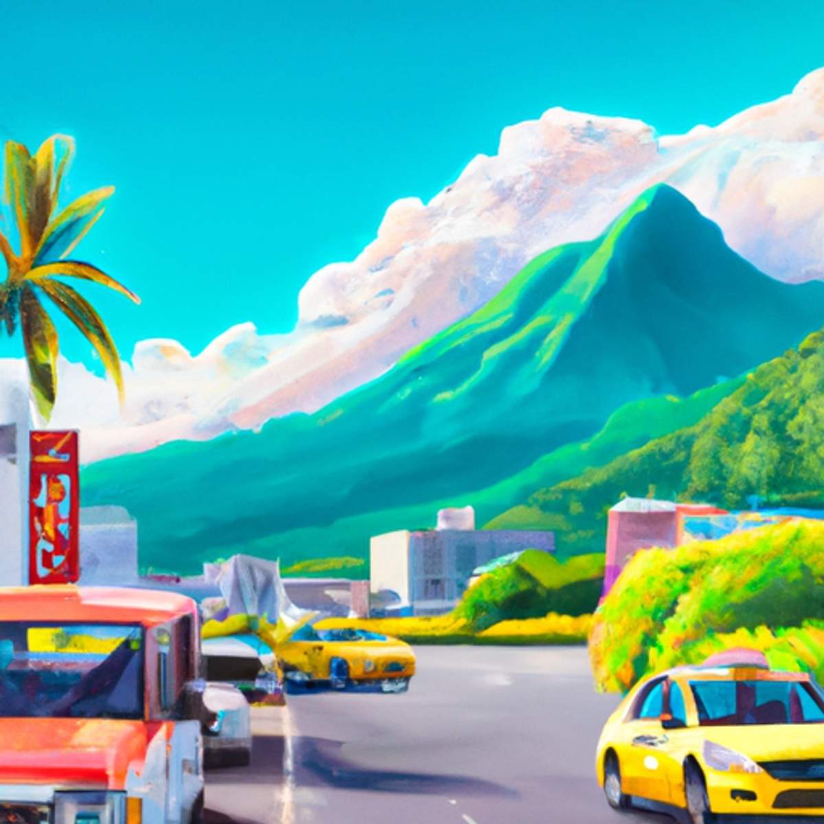 Taxi fare in French Polynesia