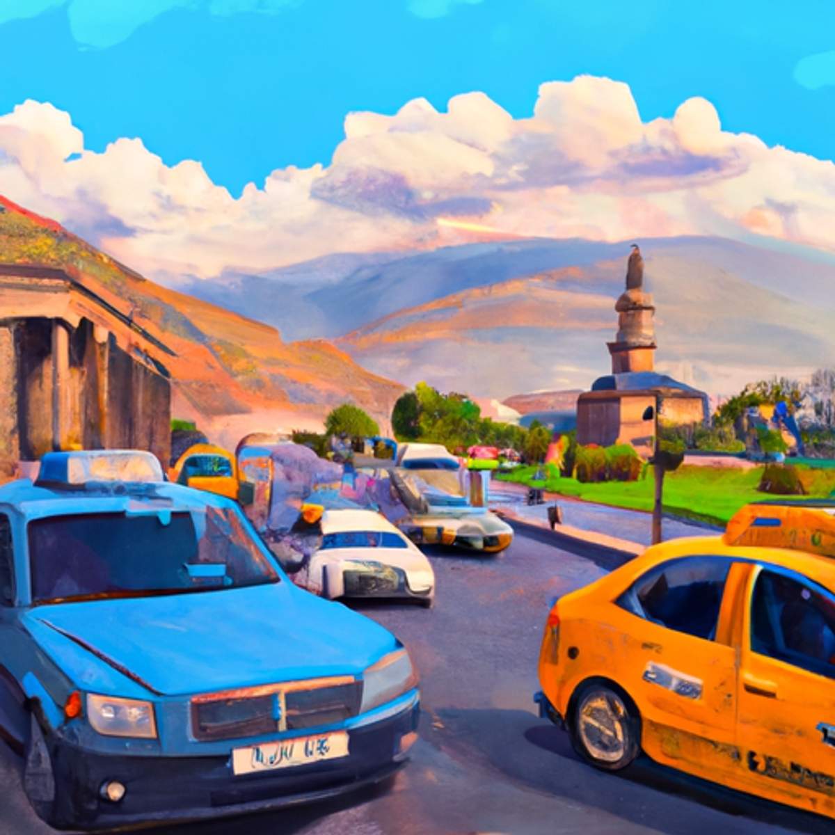 Taxi fare in Armenia