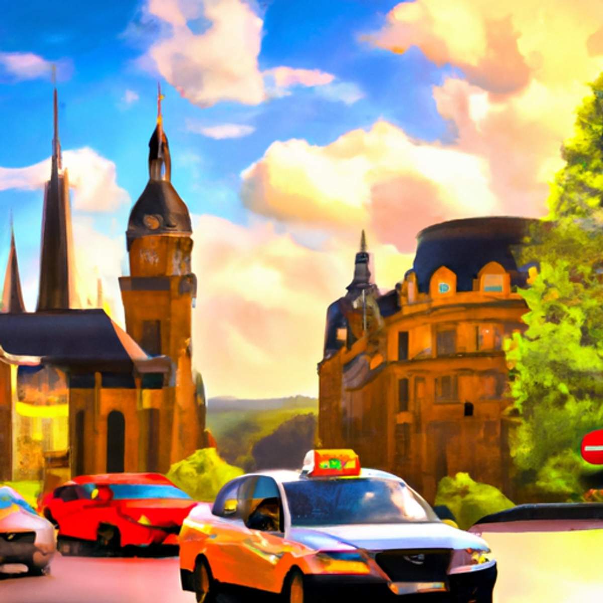 Taxi fare in Luxembourg